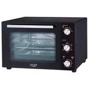 Adler Ad 6025 Mini cepeškrāsns 35L 1500W  5905575906632