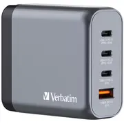 Verbatim Gnc-140 Gan Charger 4 Port 140W Usb A/C Eu/Uk/Us  32203 0023942322030 85044083