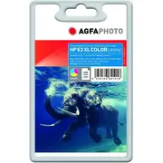 Agfaphoto Patrone Hp Aphp62Cxl No.62Xl C2P07Ae Color remanufactured  4250164841018 84439990