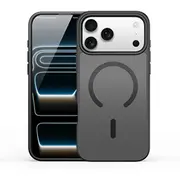 Aizmugurējais vāciņš Dux Ducis Apple iPhone 17 Pro Yind PcTpu ar Magsafe Black  6978943380289