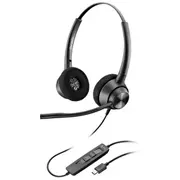 Austiņas Poly Encorepro 320 - 300 series Headset On-Ear przewodowy Usb-C Black zgodny z Taa Works With Chromebook Certified  767F9Aa 0197029428226 166964