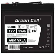 Akumulator Agm Vrla 12V 55Ah Ip54  Agm12V55Ah-J 5904326375741 Azgceuay12V55Aj