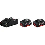 Bosch Professional 2X 4.0Ah akumulatori  Gal 18V-40 1600A019S0 3165140967969
