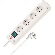 Brennenstuhl Bremounta Steckdosenleiste 4-Fach 1,5M weiß  1150650124 4007123643233