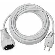 Pagarinājuma kabelis Brennenstuhl no plastmasas 10M Ip20 White  1168460 4007123022755 85444290