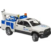 Bruder Ram 2500 Servisa kravas automašīna ar celtni un apkārtējo gaismu  02509 4001702025090