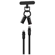 Devia 2In1 Lanyard 27W Usb-C - Lightning Vads 1.2M  Ec658 6938595386169