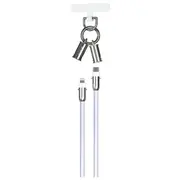 Devia 2In1 Lanyard 27W Usb-C - Lightning Vads 1.2M  Ec658P 6938595386176