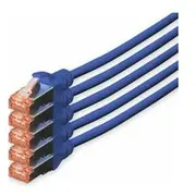 Digitus Cat 6 S/Ftp savienojuma kabelis, 5 gab., 10M, Blue  Dk-1644-100-B-5 4016032442349 85444210