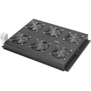 Digitus Dachlüftereinheit  Unique 6 Lüfter schw. Dn-19 Fan-6-Srv-B 4016032332862 84145915