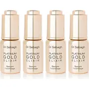 Dr Sebagh Platinum Gold Elixir Serums - atjaunojošs sejas serums 4X10Ml  3760141620549
