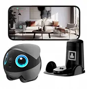 Enabot - Ebo Air 2 Plus mājas pavadošais robots ar uzraudzības un video zvanu funkciju Grey  Wh287332G 6972822121246