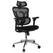 Equip ergonomisks biroja krēsls ar galvas/roku balstiem un Sfs melns lite Retail  651053 4015867238646 94013900