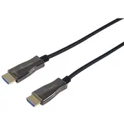 Equip Hdmi Hs Ethernet 2.0 18Gb  Aoc 4K/60Hz 10.00M Black 119437 4015867242070 85444290