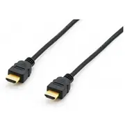 Equip Hdmi Hs Ethernet 2.0  18Gbps 4K/60Hz 15.00M Black Polybeutel 119374 4015867199435 85444290