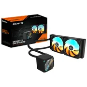 Gigabyte Ūdens dzesētājs Gaming 240, 2X120Mm, Argb, Lga1851, Am5, Black  Gp-Gigabyte Gme 240 4719331555856