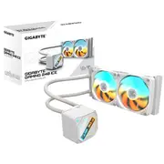 Gigabyte Vodní chladič Gaming 240 Ice, 2X120Mm, Argb, Lga1851, Am5, bílá  Gp-Gigabyte Gme 240I 4719331555863