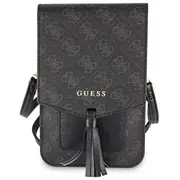 Guess 4G Wallet Universals maciņš / melns  Guwbsqgbk 3700740448328