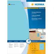 Herma Etiķetes A4 blue 210X297 mm matēts papīrs 100 gab.  4403 4008705044035 48219010