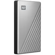 Išorinis kietasis diskas Wd My Passport Ultra 1Tb Usb-C/Usb3.0 Sidabrinis  Wdbc3C0010Bsl-Wesn 718037863979 4782707