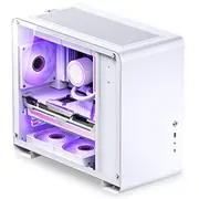 Jonsbo U4 Mini Micro-Atx-Gehäuse, Tempered Glass - weiß  Gejb-145 6970620553061 White