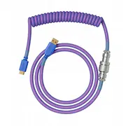 Usb kabels Glorious Usb-A - Usb-C 1.4 m Purple Glo-Kb-Acc-Cbl-Coil-Neb  810069978987