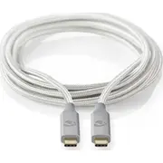 Usb kabels Nedis Usb-C - 2 m Silver Cctb64020Al20  5412810333011