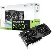 Karta graficzna Pny Geforce Rtx 5060 Ti Dual Fan 16Gb Gddr7 Dlss4 Vcg5060T16Dfxpb1  4718006457600