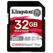 Karta pamięci Sd 32Gb Canvas React Plus 300/260 Uhs-Ii U3  Sdr2/32Gb 740617301946