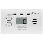 Ogļskābes monoksīda detektors Kidde K7Dco ar displeju White  047871313402 Salkidczu0037