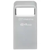 Kingston Dtmc3G2/64Gb Datatraveler Micro 64Gb Zibatmiņa  740617328066