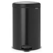 Atkritumu tvertne Brabantia New Icon ar pedāli Black 11 41 06  8710755114106