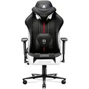 Krēsls Diablo Chairs X-Player 2.0 Normal Size Black-White  X-Player2.0Cze 5902560337754