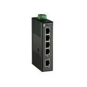 Levelone Ies-0500 5-Portu ātrgaitas Ethernet rūpnieciskais slēdzis, Din sliede, bez pārvaldības, pilna duplekss  4015867181591