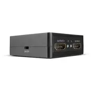 Lindy 2 Port Hdmi Splitter 18Gbps Black  38358 4002888383585