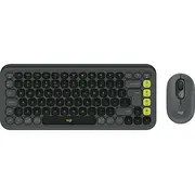 Logitech Pop Icon Combo Klaviatūra  Datora Pele Komplekts 920-013140 5099206127814