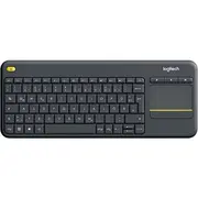 Logitech Wireless Touch Keyboard K400 Plus Black, De-Layout  920-007127 5099206059252