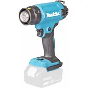 Makita Akku-Heißluftgebläse Dhg181Zk, 18Volt Blau/Black, ohne Akku und Ladegerät, im Koffer  Dhg181Zk 0088381760386