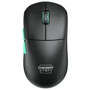 Peles Cherry M68 bezvadu, spēļu pele Black/Turquoise  Cx-M68W-Black 7340086914642