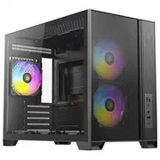 Korpuss Antec datoram Flux M Black Micro-Atx Itx  0-761345-10253-7 0761345102537