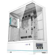 Darkflash Dy451L Pro computer case White  1 fan 4711527001659 072313