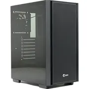 Korpuss datoram Zenpc Flow Tg Black 4X Fander P12 Pwm Pst  Zen.fl.06.Bk 5904569414702