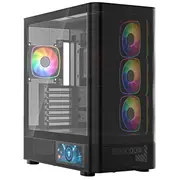 Obudowa Volcano Aq400 Argb Midi Black  Mc-A-Aq400-4Fa-B 5903560983088 Komcpod0Aq400Bk
