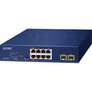 Planet 8-Port Poe  Desktop Switch Gsd-1022Up 4711605287227 85176200