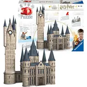 Ravensburger Harry Potter 3D puzle Hogvarta pils, Astronomijas tornis 615 gab.  Rap 112777 4005556112777