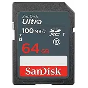 Sandisk Ultra atmiņas karte 64 Gb Sdxc Uhs-I 10. klases  Sdsdunr-064G-Gn3In 619659185282 Pamsadsdg0306