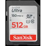 Atmiņas karte Sandisk Ultra Sdxc 512 Gb Class 10 Uhs-I/U1 Sdsdunc-512G-Gn6In  619659200145