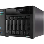 Serveris Asustor Lockerstor 6 Gen2 Nas galddators Intel Celeron N5105 8 Gb Ddr4 Hdd Adm Black  As6706T V2 4710474831753