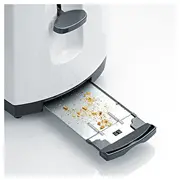 Severin automātiskais garenais tosteris At 2234 White/Grey, 1.400 W, 4 šķēles  4008146019531