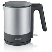Severin Wk 3409 Edelstahl Gebürstet/Black, 1,7 Liter  Wk3409 4008146032578